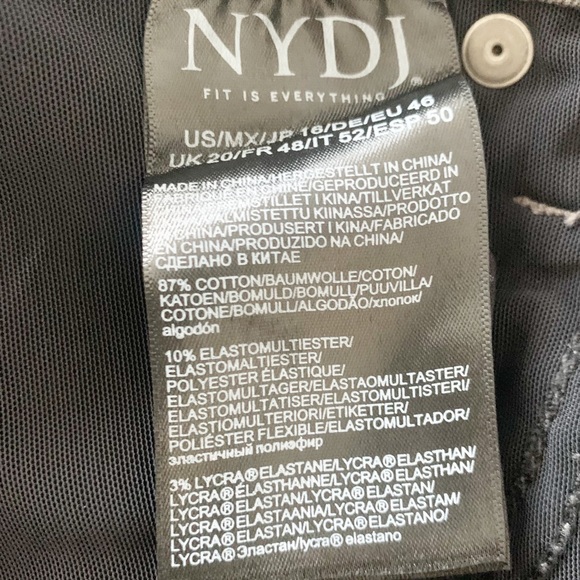 NYDJ Curvy 360 Slim Straight Women’s Crop Jean - Picture 8 of 9